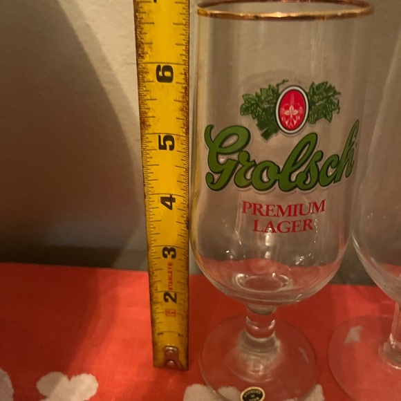 Vintage German beer glasses set of 4 - Picture 8 of 11